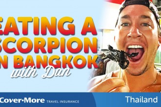 Eating Giant Scorpions! Why not?